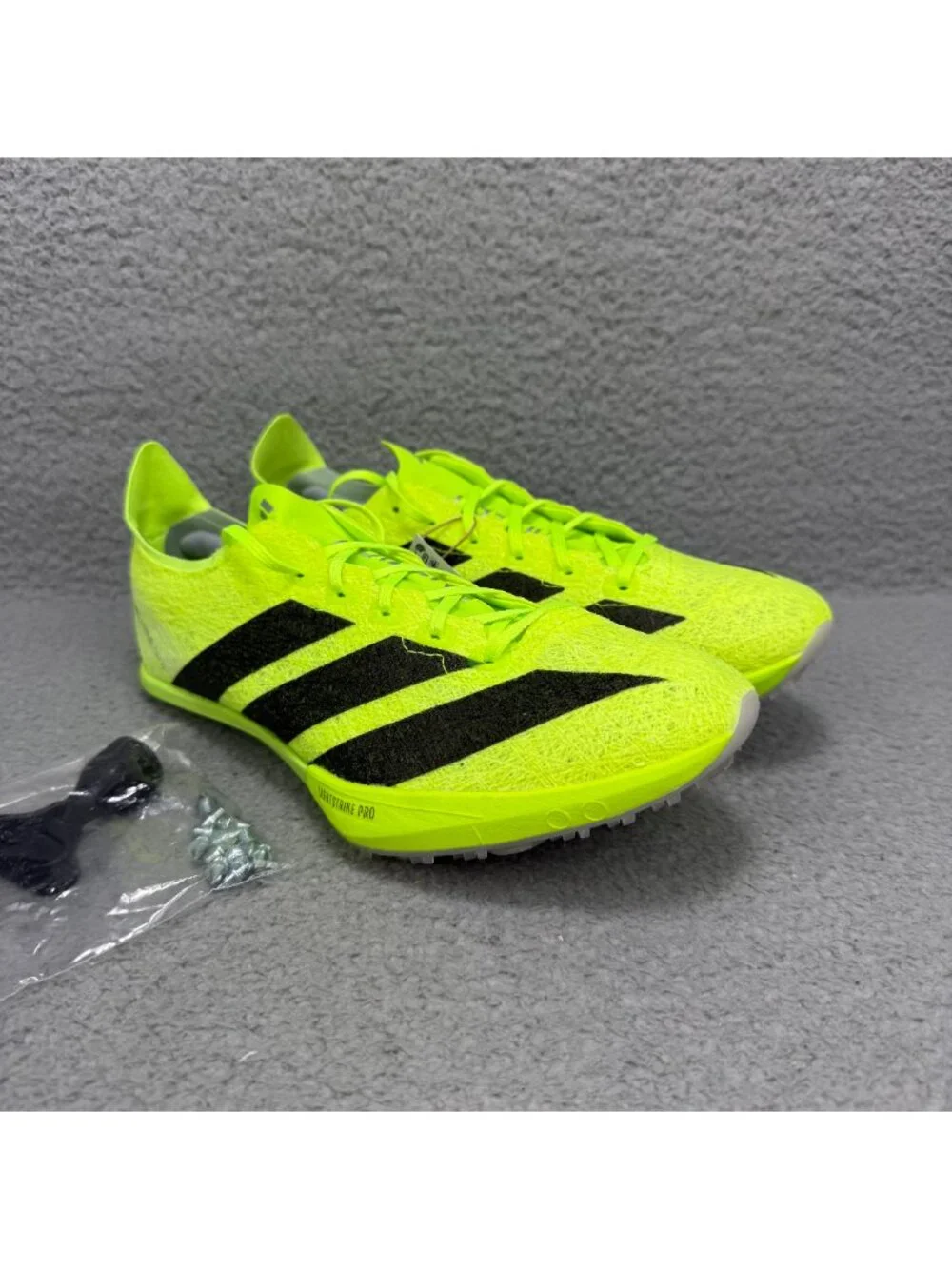 Adidas Adizero Prime SP 3 Strung Men 7.5 Lucid Lemon Track & Field Running Cleat